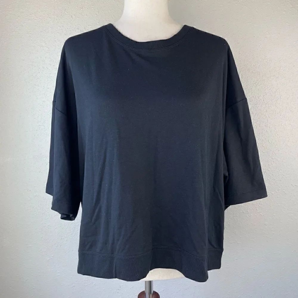 NWT Ideology Casual Black Top Size XXL